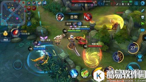 王者荣耀无双肉盾团控大师项羽站桩抗压