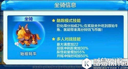 天天酷跑圣麒麟和始祖牦牛对比哪个更为出色