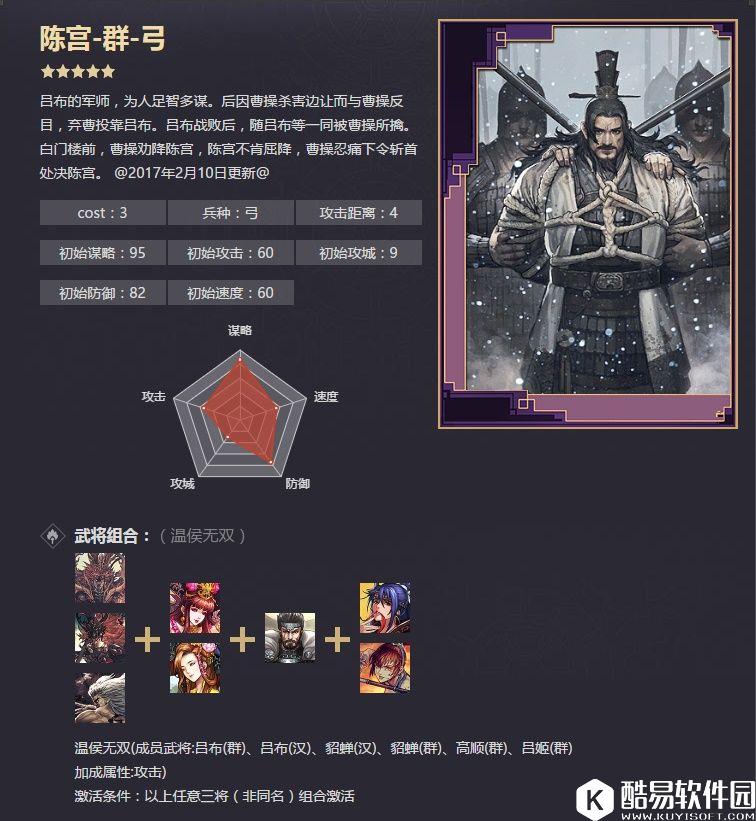 率土之滨五星陈宫 迟智难酬草木皆兵战法解析