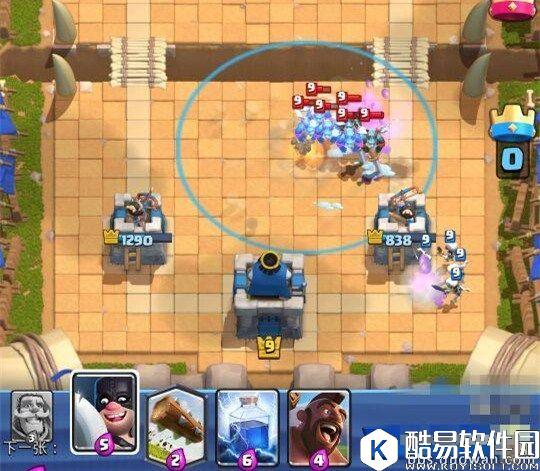 皇室战争锦标赛热门卡组：高机动的飞斧闪电猪流