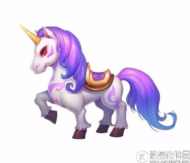 梦幻西游手游 新坐骑独角驳高清原画 梦幻西游手游 新坐骑独角驳高清原画