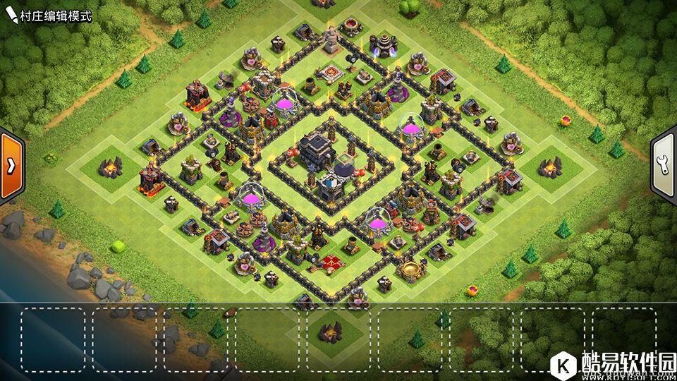 部落冲突速9玩家的尴尬！9本第90天满火墙体会很多