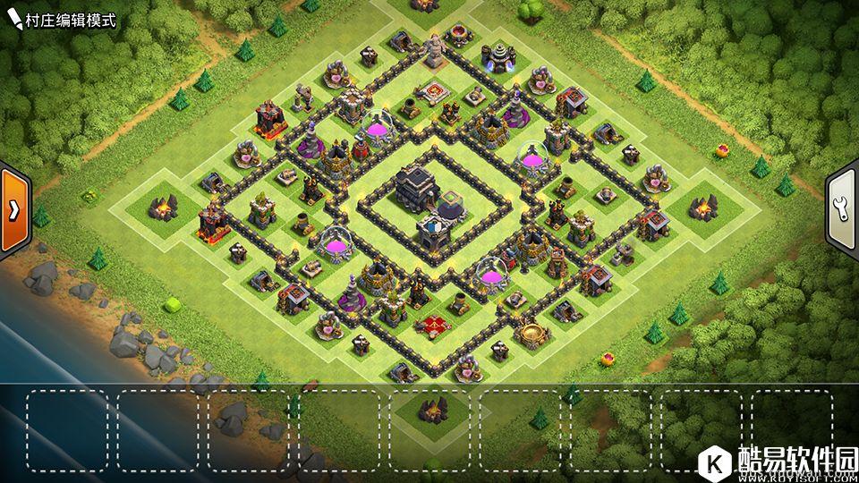 部落冲突速9玩家的尴尬！9本第90天满火墙体会很多