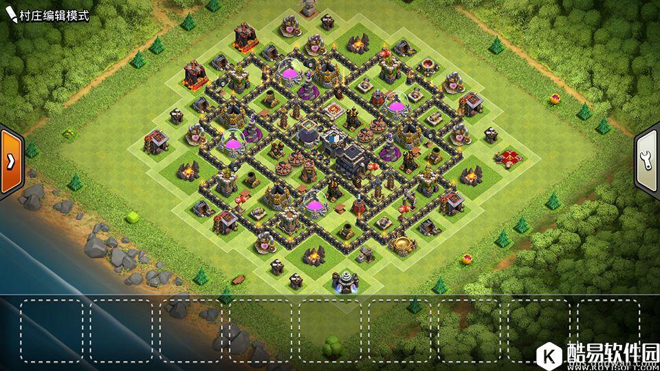 部落冲突速9玩家的尴尬！9本第90天满火墙体会很多