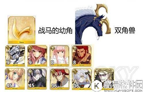 FGO赝作活动马角掉率统计 马角的掉率大概有多少