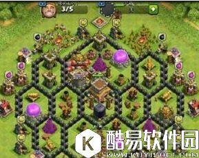 部落冲突阵型多样 八本炸弹塔布局分享 部落冲突阵型多样 八本炸弹塔布局分享