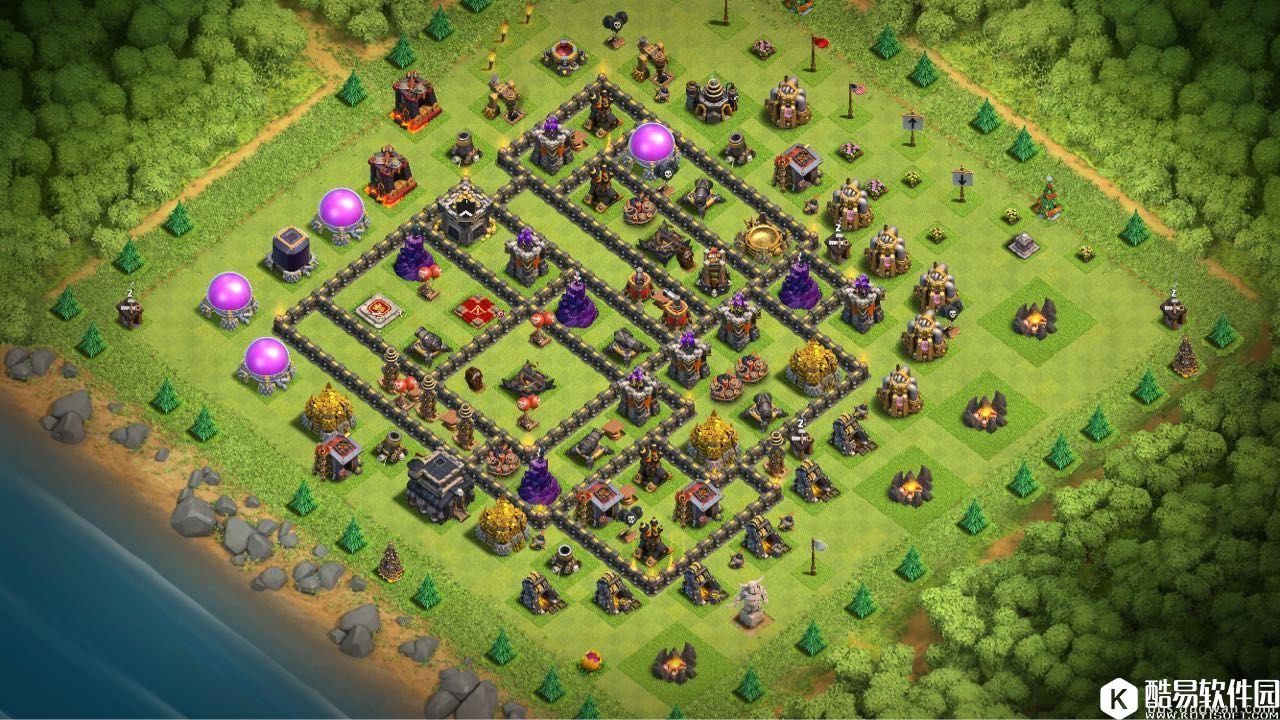 部落冲突减慢地面部队推进速度！九本原创库内置阵型