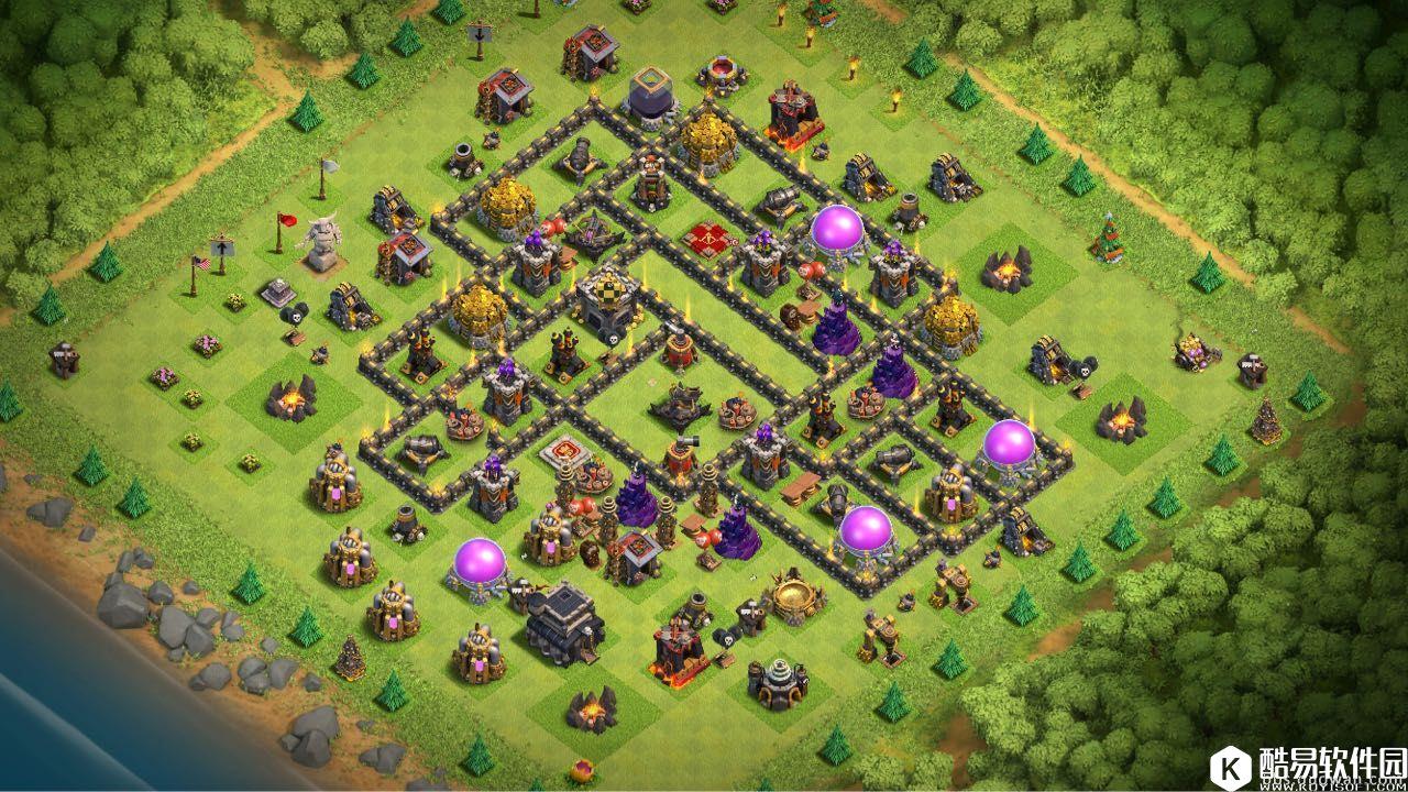 部落冲突减慢地面部队推进速度！九本原创库内置阵型