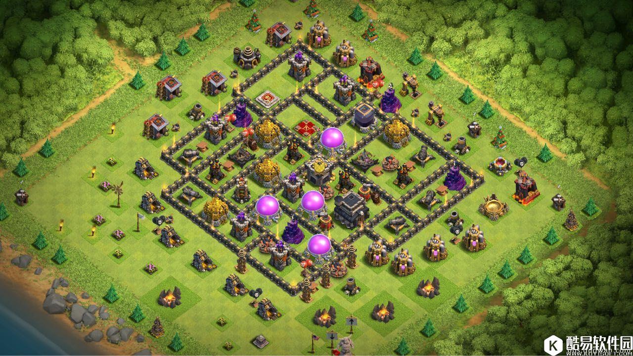 部落冲突减慢地面部队推进速度！九本原创库内置阵型