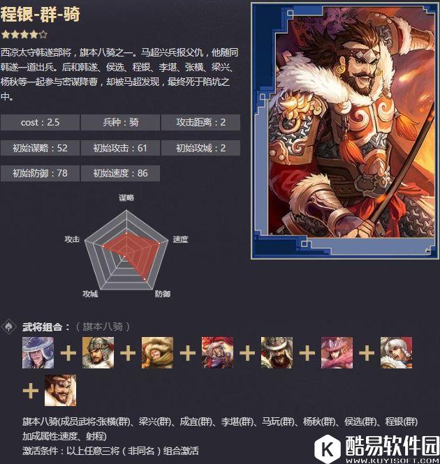 率土之滨四星程银 旗本八骑战法解析 率土之滨四星程银 旗本八骑战法解析