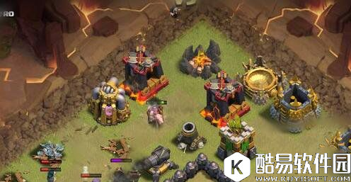 部落冲突天女石法野猪推九本打法详解