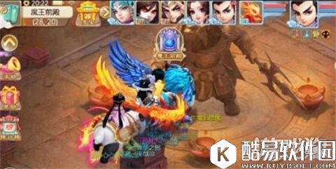 大话西游魔王窟前殿BOSS普通难度攻略