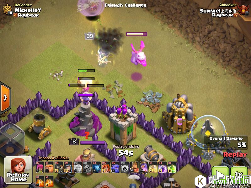 部落冲突活用友谊战掌握走位！失败案例仔细分析