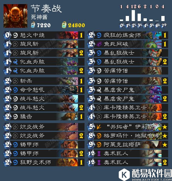 祭奠逝去的瓦王 炉石传说新版节奏战卡组分享