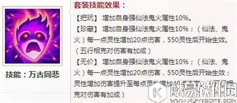 逆天改命万古同悲 大话西游残梦套装解析