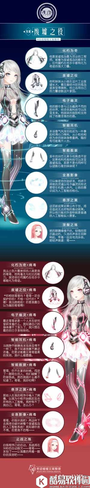 奇迹暖暖废墟孤岛废墟之役文案欣赏