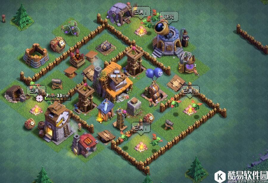 部落冲突高手分享：建筑大师基地4本阵设计思路