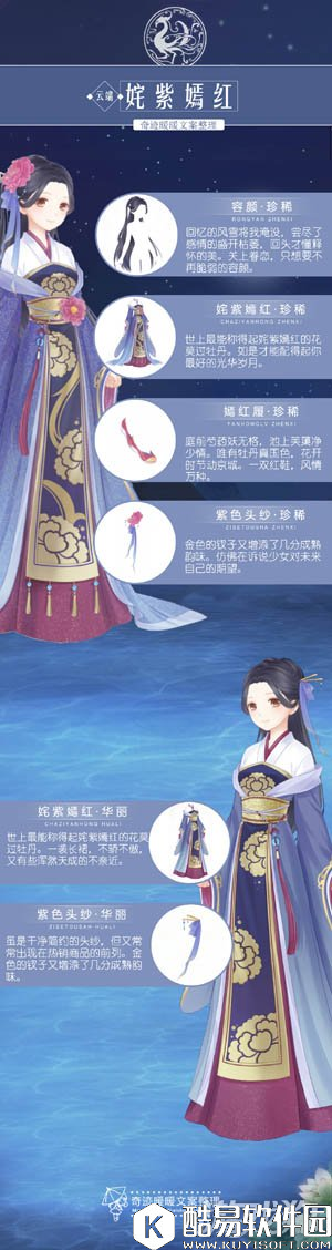 奇迹暖暖云端帝国姹紫嫣红套装文案