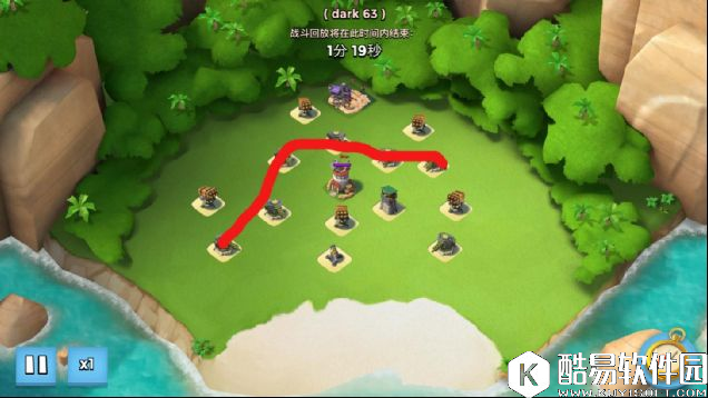 海岛奇兵31级石材资源岛进攻阵型分析（一）