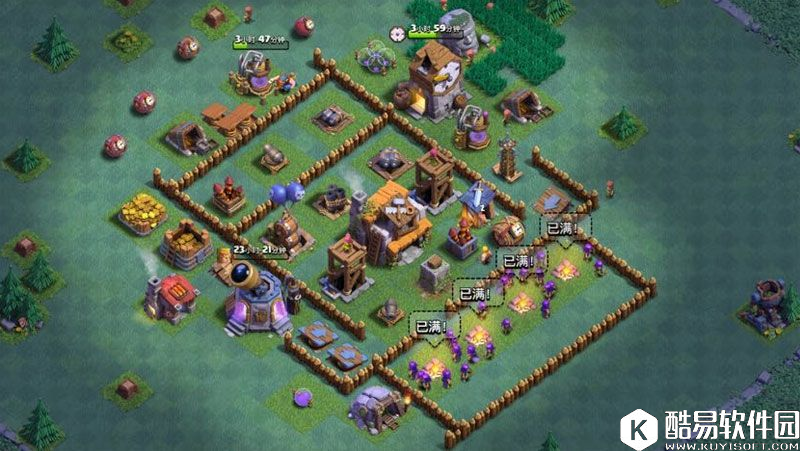 采集器时光钟楼升满！部落冲突第二村庄5本强阵