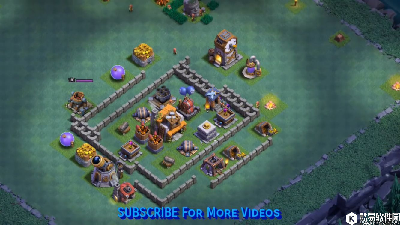 部落冲突第二世界5本阵型集锦！18个阵来自油管