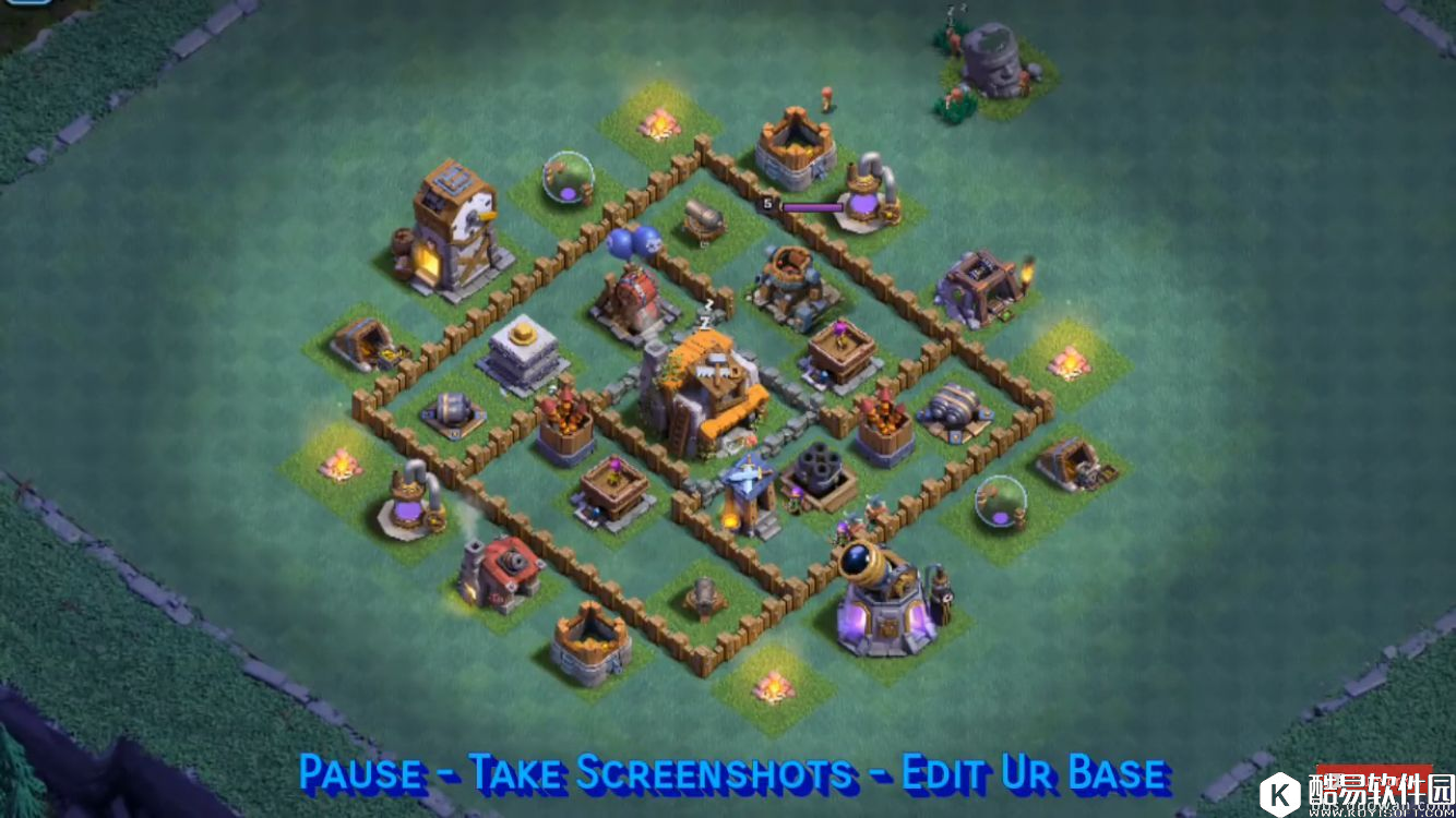 部落冲突第二世界5本阵型集锦！18个阵来自油管