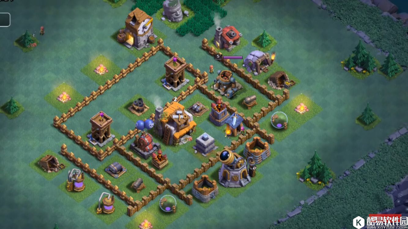 部落冲突第二世界5本阵型集锦！18个阵来自油管