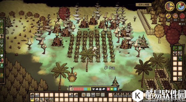 饥荒四叶草形精美基地布局图 心形基地布局 饥荒四叶草形精美基地布局图 心形基地布局