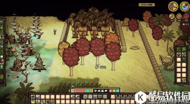 饥荒四叶草形精美基地布局图 心形基地布局 饥荒四叶草形精美基地布局图 心形基地布局