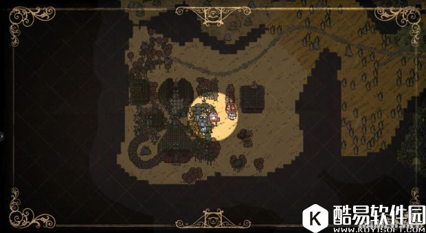 饥荒四叶草形精美基地布局图 心形基地布局 饥荒四叶草形精美基地布局图 心形基地布局