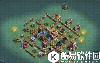 建筑大师五本后期冲杯 部落冲突阵型攻略教学