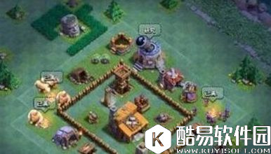 部落冲突建筑大师基地最强防守阵型分享 部落冲突建筑大师基地最强防守阵型分享