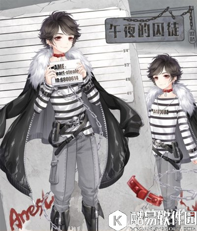 奇迹暖暖午夜的囚徒套装顶配分析