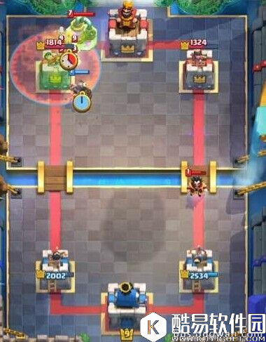 双冲锋强力压制！皇室战争毒矿刺客攻城槌卡组