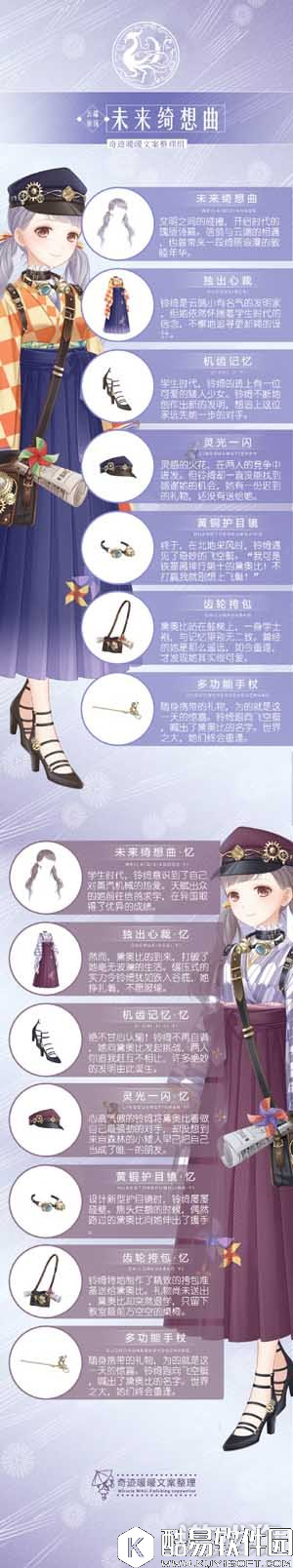 奇迹暖暖云端帝国未来绮想曲文案介绍