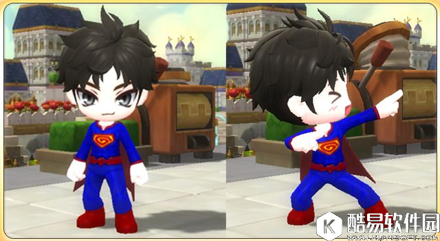 冒险岛2奇葩衣服推荐：山寨版的超人来了