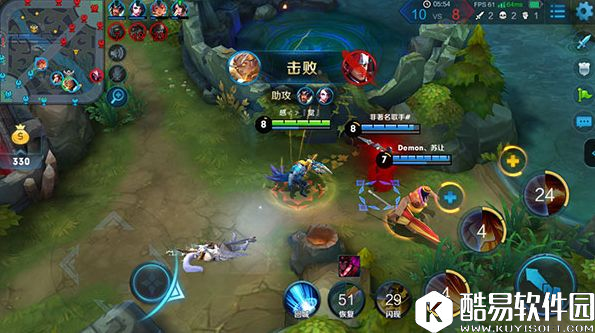 团战先手射手英雄，后羿输出控制两不误