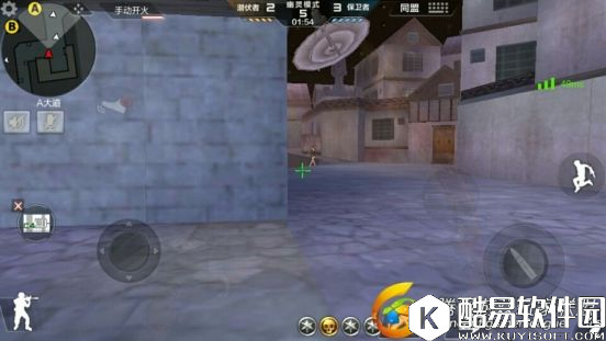 穿越火线手游黑色城镇夜幕笼罩，隐形刺客夺命降临