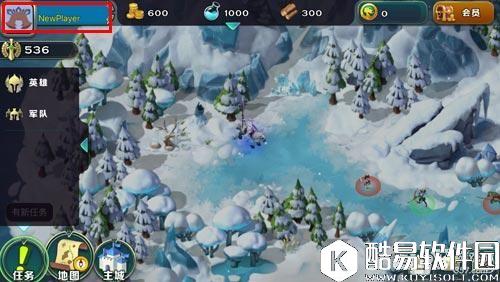 剑与家园如何换新区 选择新服务器？