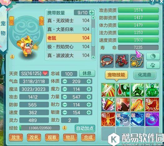 神武2血耐单法罗刹女：单法烈焰套路宠