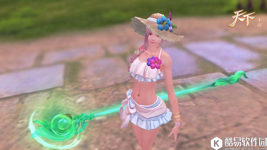 天下手游仲夏采莲乐 一起泳装戏水吧！