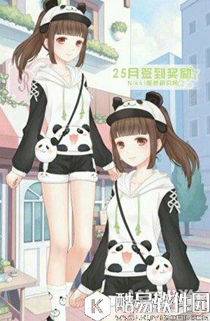 奇迹暖暖第二十五月签到馋嘴小熊猫图鉴