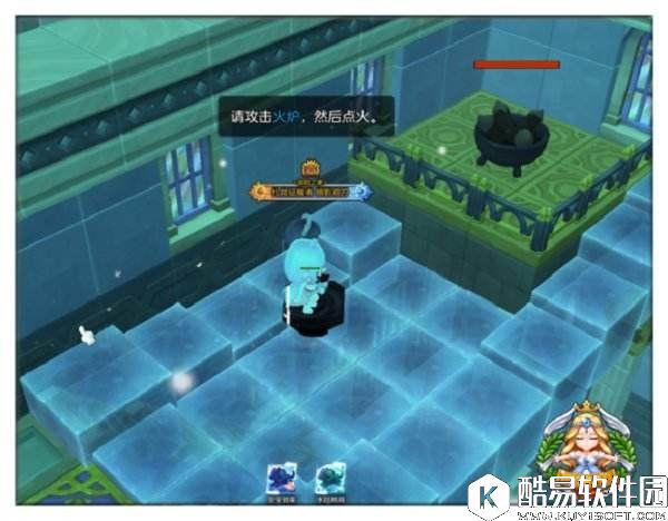 冒险岛2日常副本冰封神殿攻略 追踪神秘少女