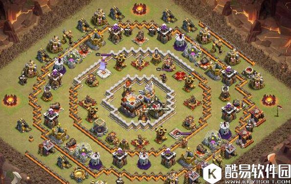 部落冲突十一本阵型配兵经验讲解分享