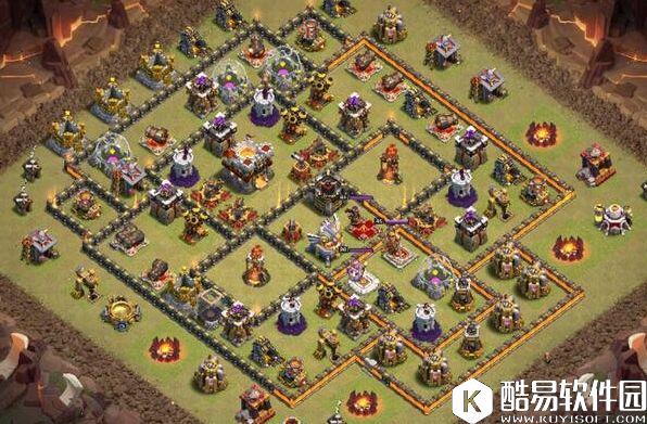 部落冲突十一本阵型配兵经验讲解分享