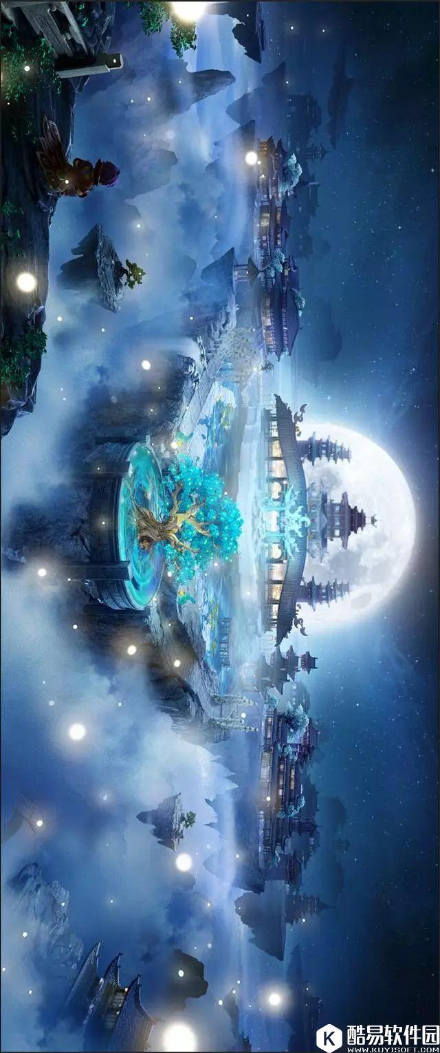 梦幻西游手游新门派月宫场景概念图首曝