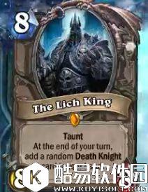 炉石传说最后一波新卡发布 巫妖王正式登场