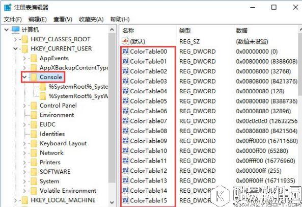 win10系统16257如何启用控制台的新版配色