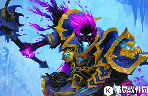 炉石传说效忠巫妖王 九职业英雄牌原图插画欣赏