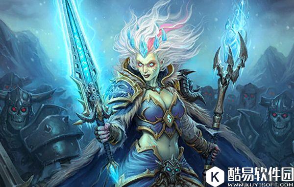 炉石传说效忠巫妖王 九职业英雄牌原图插画欣赏